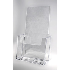 Clear Acrylic Brochure Holder