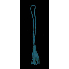 Deep Teal Chainette Bookmark Tassel
