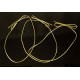 10" Metallic Gold Stretch Loop