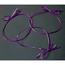 10" Metallic Purple Stretch Loop