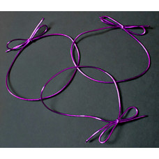 10" Metallic Purple Stretch Loop