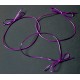 10" Metallic Purple Stretch Loop