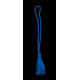 Electric Blue Chainette Bookmark Tassel