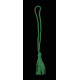 Emerald Green Chainette Bookmark Tassel