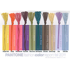 Fall 2011 Colors Bookmark Tassel Set