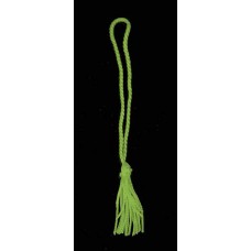 Lime Chainette Bookmark Tassels