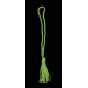 Lime Chainette Bookmark Tassels