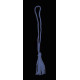 Navy Blue Chainette Bookmark Tassel