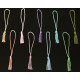 Pastels Set of Bookmark Tassels