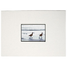 24" x 30" White Mat w/ Black Core - 18" x 24" Window