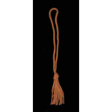 Rust Chainette Bookmark Tassel
