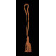 Rust Chainette Bookmark Tassel