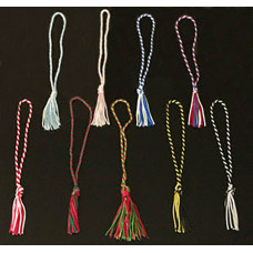 Striped Bookmark Tassel Set