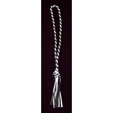 Zebra Striped Bookmark Tassel