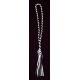 Zebra Striped Bookmark Tassel